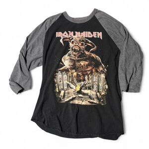 Iron Maiden baseball tshirt